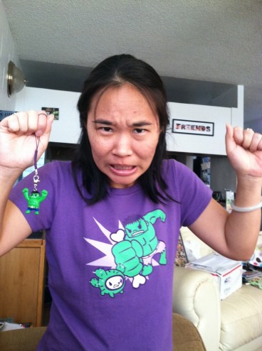 Angry Kathy Hulk! 