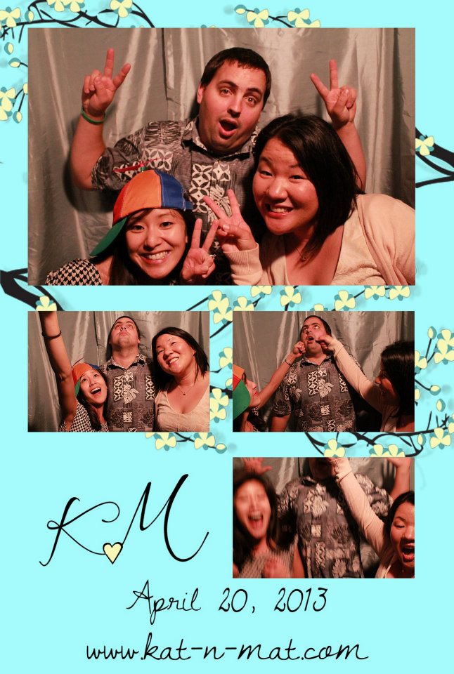 Photobooth bomb by the attendant! 