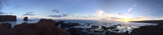 Sunset at Pu'u Pehe