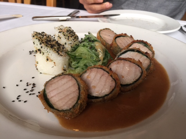Ahi Katsu - cooked more well done just for me ;) 